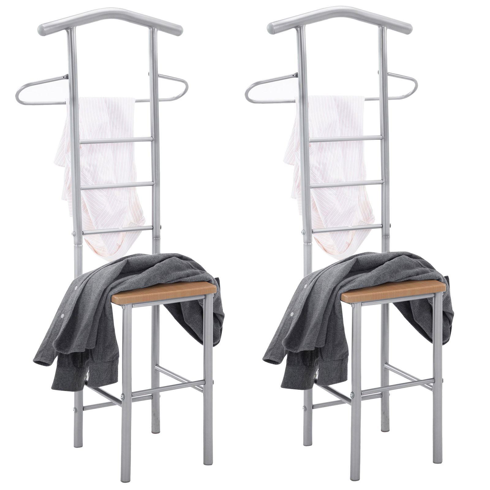 HERRENDIENER JIVO 2er-Set buchefarben - Buchefarben, Metall (53/121/47cm) - CARO-Möbel