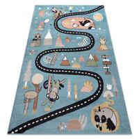 TEPPICH Fun 200/290 cm - Blau, Textil (200/290cm) - rugsX