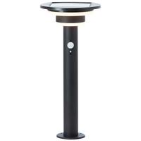 SOCKELLEUCHTE Garvina G40406/06 - Schwarz, Metall (21/21/45cm) - Brilliant