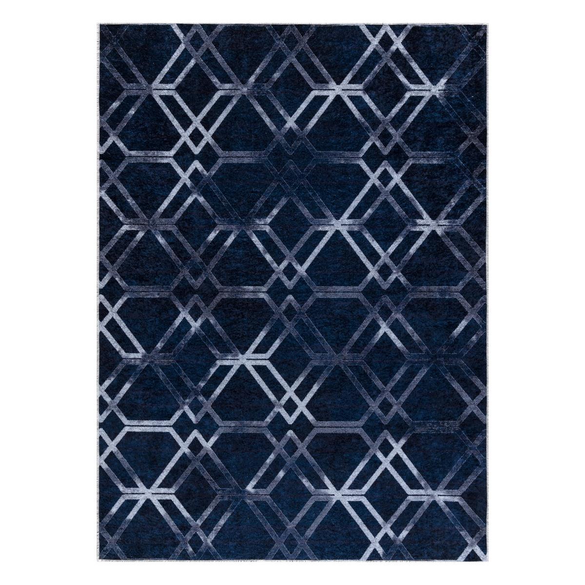 TEPPICH Miro 120/170 cm - Blau, Textil (120/170cm) - rugsX