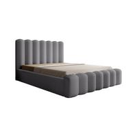 POLSTERBETT Macon In Euphoria - Grau, Holzwerkstoff/Textil (140/200cm) - Fun Möbel
