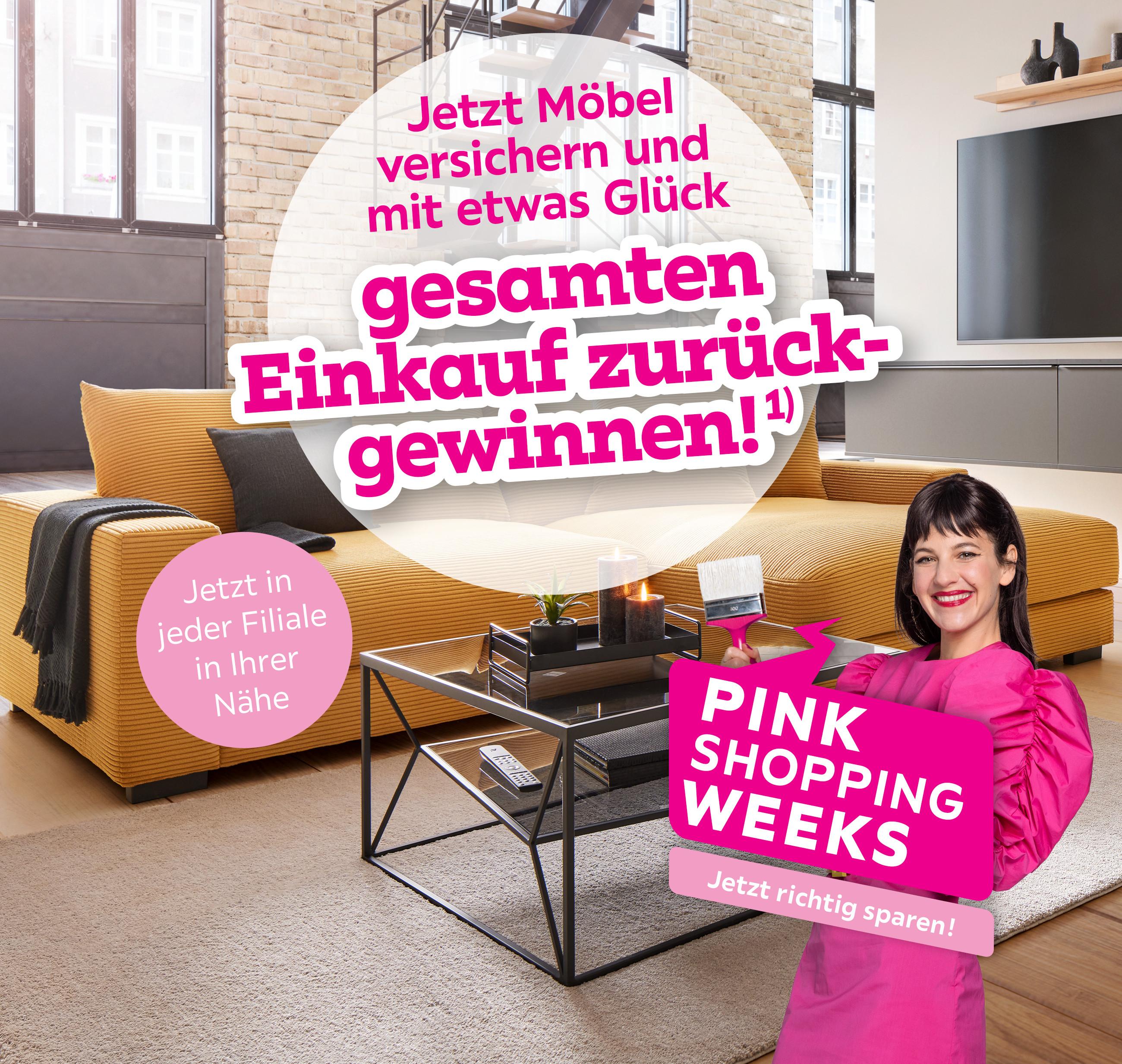 Jetzt Möbel versichern und mit etwas Glück gesamten Einkauf zurück gewinnen 