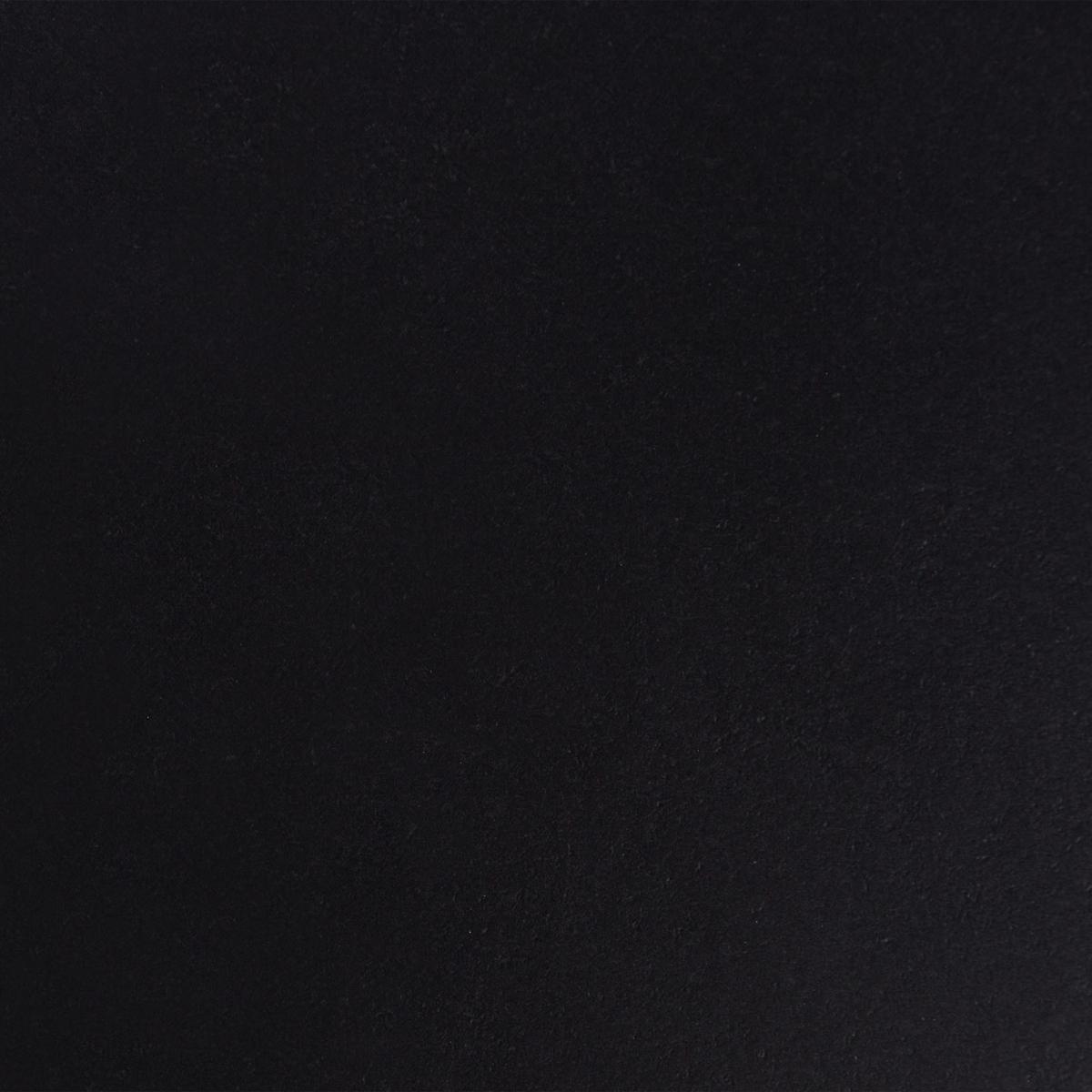 ESSTISCH Schwarz 100/100 cm Akron - Schwarz, Holzwerkstoff (100/100/76cm) - Beliani