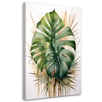 LEINWANDBILD Natur und Botanik 20x30cm - Grün, Textil (20/30cm) - Feeby