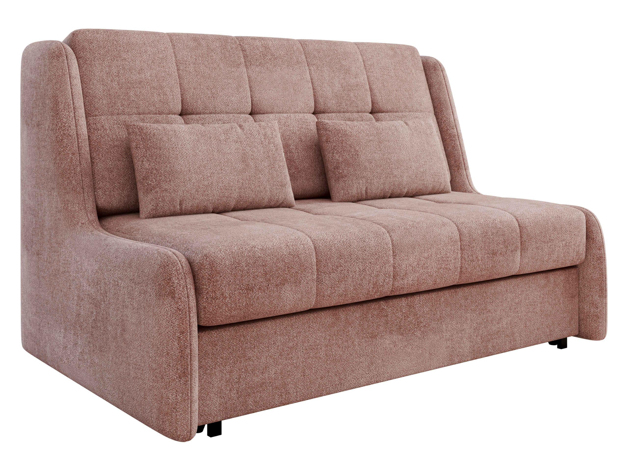SCHLAFSOFA Viva Elite III - Schwarz/Rosa, Holz/Metall (146/85/98cm) - MIRJAN24