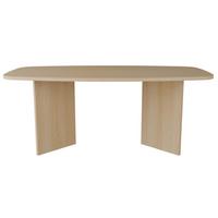ESSTISCH PIANO Holzoptik Eiche Lindberg 190x100 cm - Beige, Holzwerkstoff (100/190/74.5cm) - Selsey