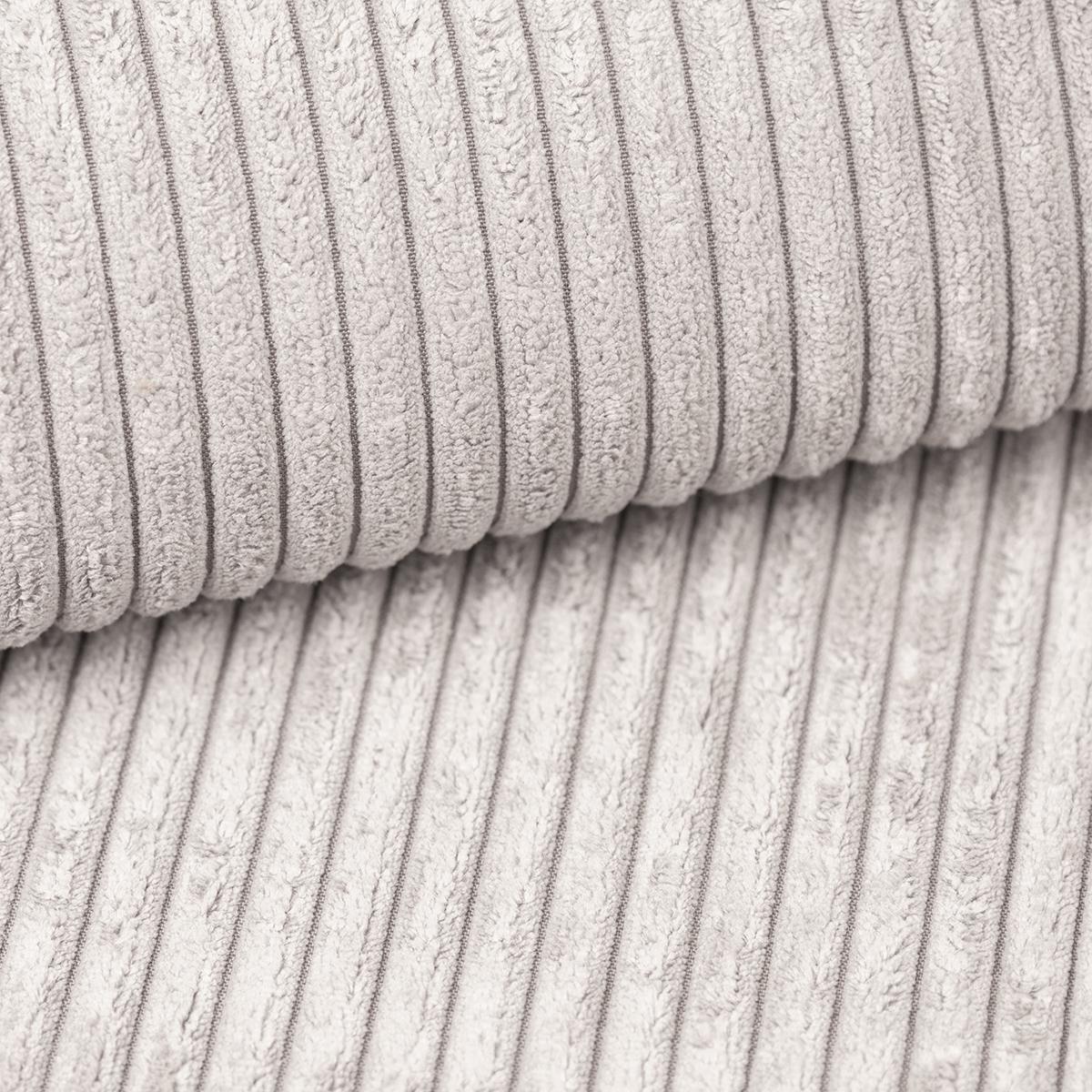 BETTSOFA MOSINE Creme Kordstoff mit Schlaffunktion - Creme, Textil (281/87/98cm) - MASSENO
