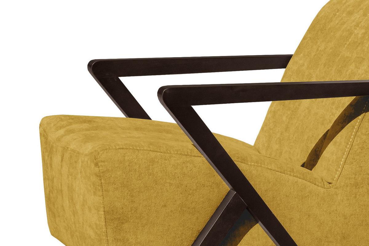 SESSEL LEBRON, gelb - Gelb, Holzwerkstoff/Textil (65/82/79cm) - Wozimo