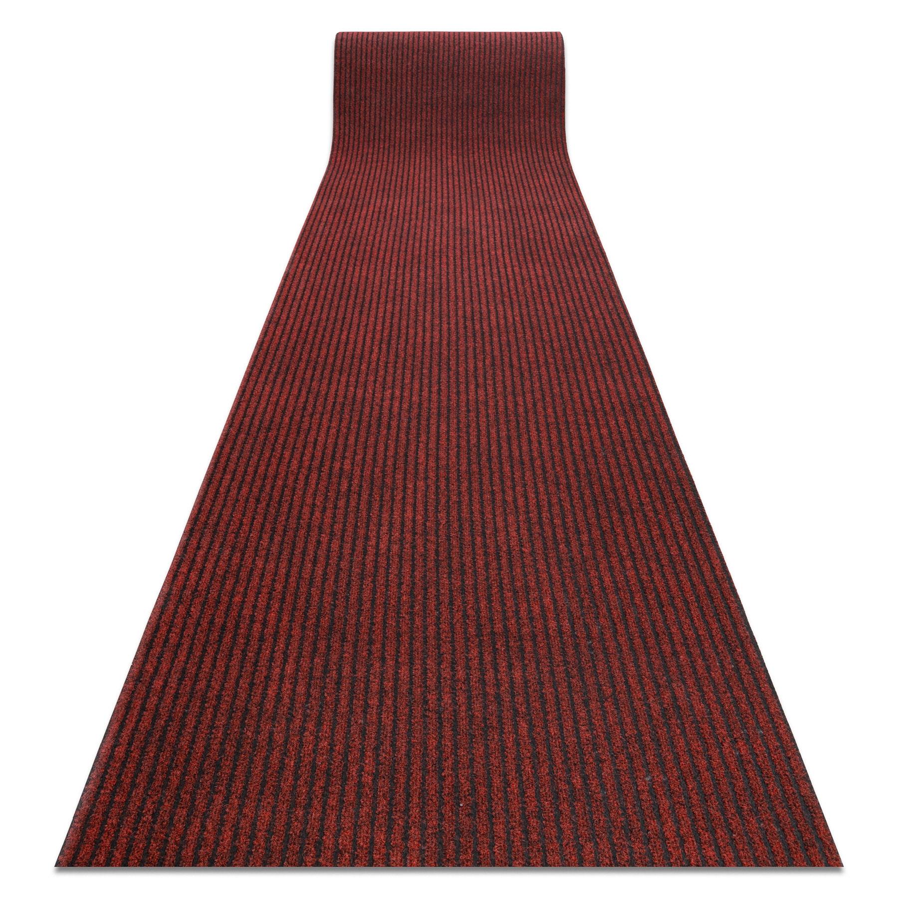 TÜRMATTE rutschfest 120/250 cm - Rot, Textil (120/250cm) - rugsX