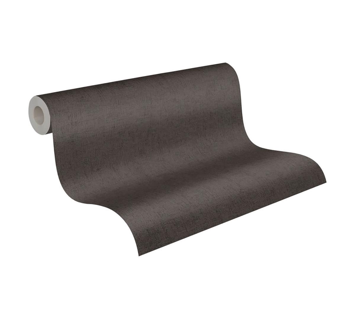 VLIESTAPETE Schwarz 53/1005 cm - Schwarz, Kunststoff/Textil (53/1cm) - KUNSTLOFT