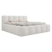 POLSTERBETT Kevson Boucle - Creme, Holzwerkstoff/Textil (160/200cm) - MIRJAN24