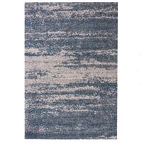 TEPPICH MERSEY, abstrakt, Blau, 200 x 290 cm - Blau, Textil (200/290cm) - KADIMA DESIGN