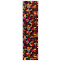 TEPPICH MEON, geometrisch, aus Polypropylen, Bunt, 66 x 230 cm - Multicolor, Textil (66/230cm) - KADIMA DESIGN