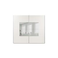 SCHWEBETÜRENSCHRANK DIANA 250/215/65 cm 2-türig mit Spiegel Kaschmir - Kaschmir, Holzwerkstoff (250/215/65cm) - MASSENO