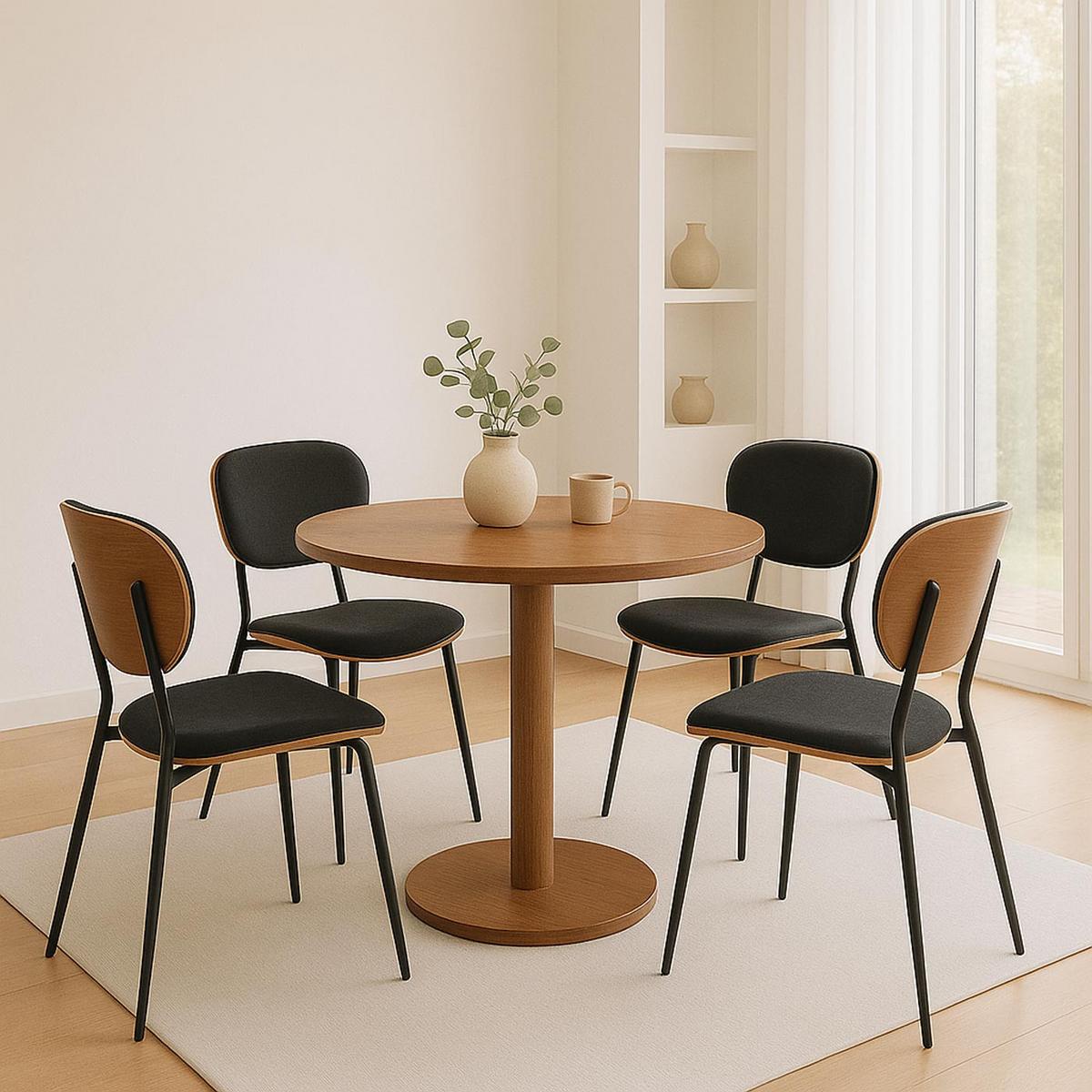 ESSZIMMERSTUHL Beige, Grau - Dunkelgrau/Beige, Textil (51/80/55cm) - MCW