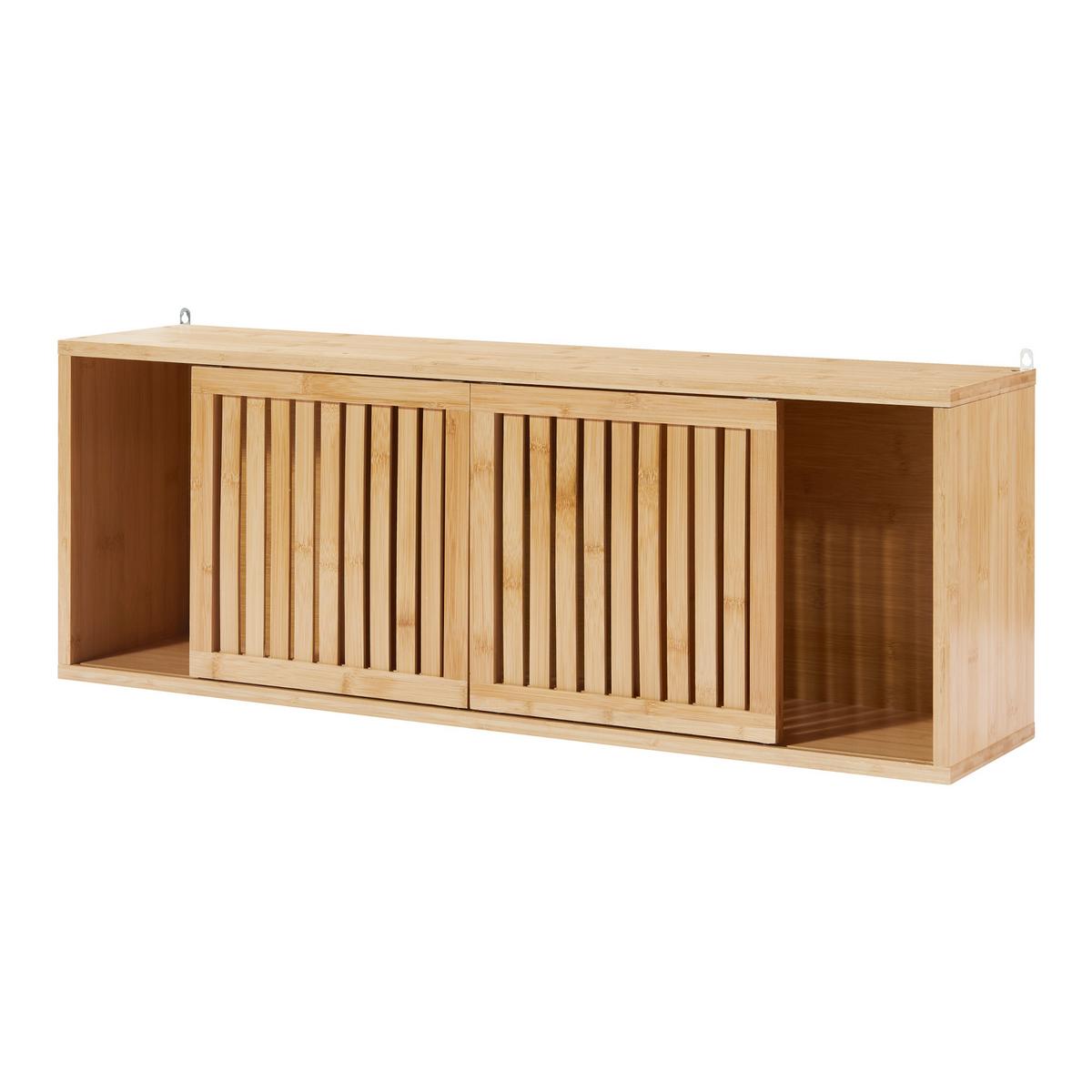 WANDREGAL Ypäjä - Naturfarben, Holz (20/33/93cm) - [en.casa]