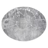 TEPPICH Mefe 120 cm - Grau, Textil (120/120cm) - rugsX