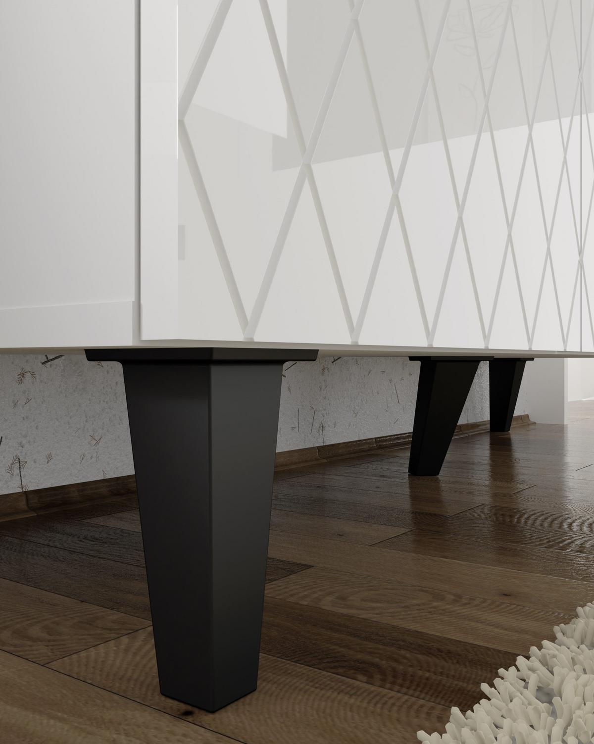 KOMMODE Weiß 145/90/42 - Weiß, Holzwerkstoff (145/90/42cm) - RAUMHIRSCH FURNITURE