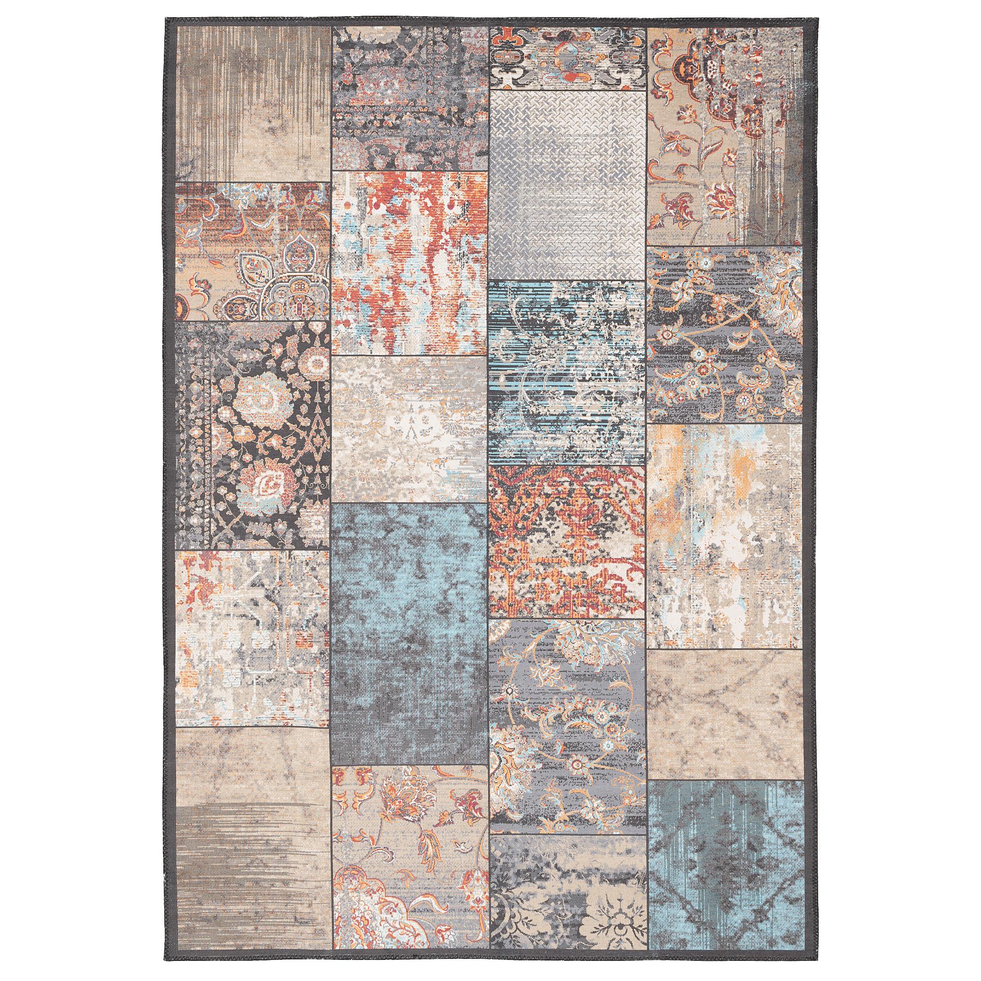 VINTAGE DESIGNERTEPPICH FINESSE BAROCK PATCHWORK - Multicolor, Textil (200/290cm) - Pergamon