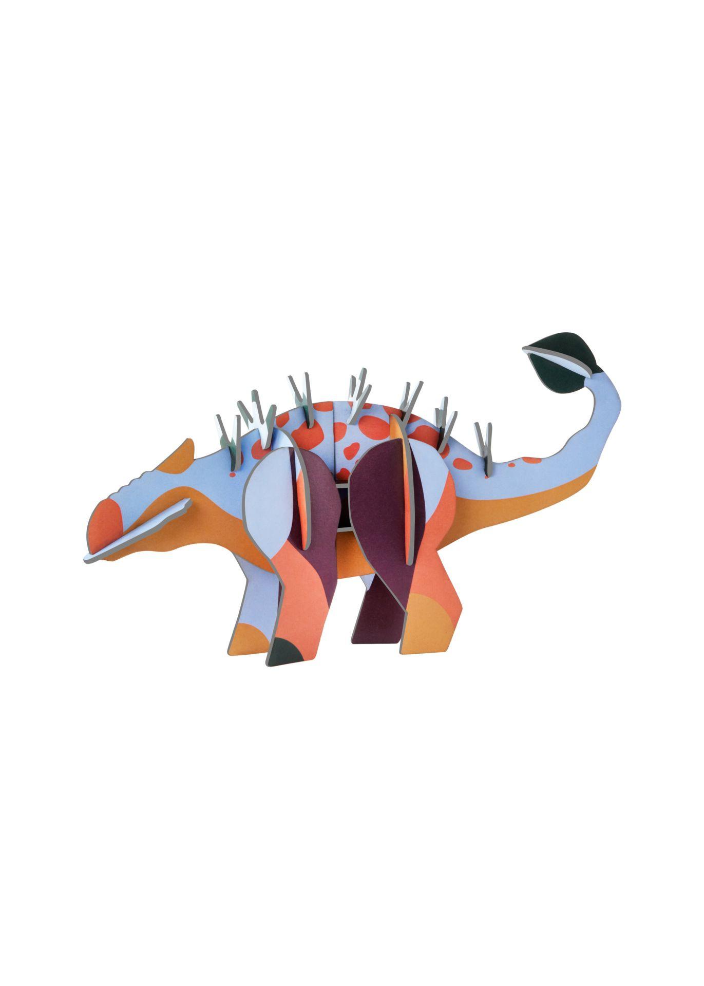 DEKOFIGUR Stacheliger Dino 4.4/12 cm - Multicolor, Wellpappe (4.4/12/20cm) - Studio Roof