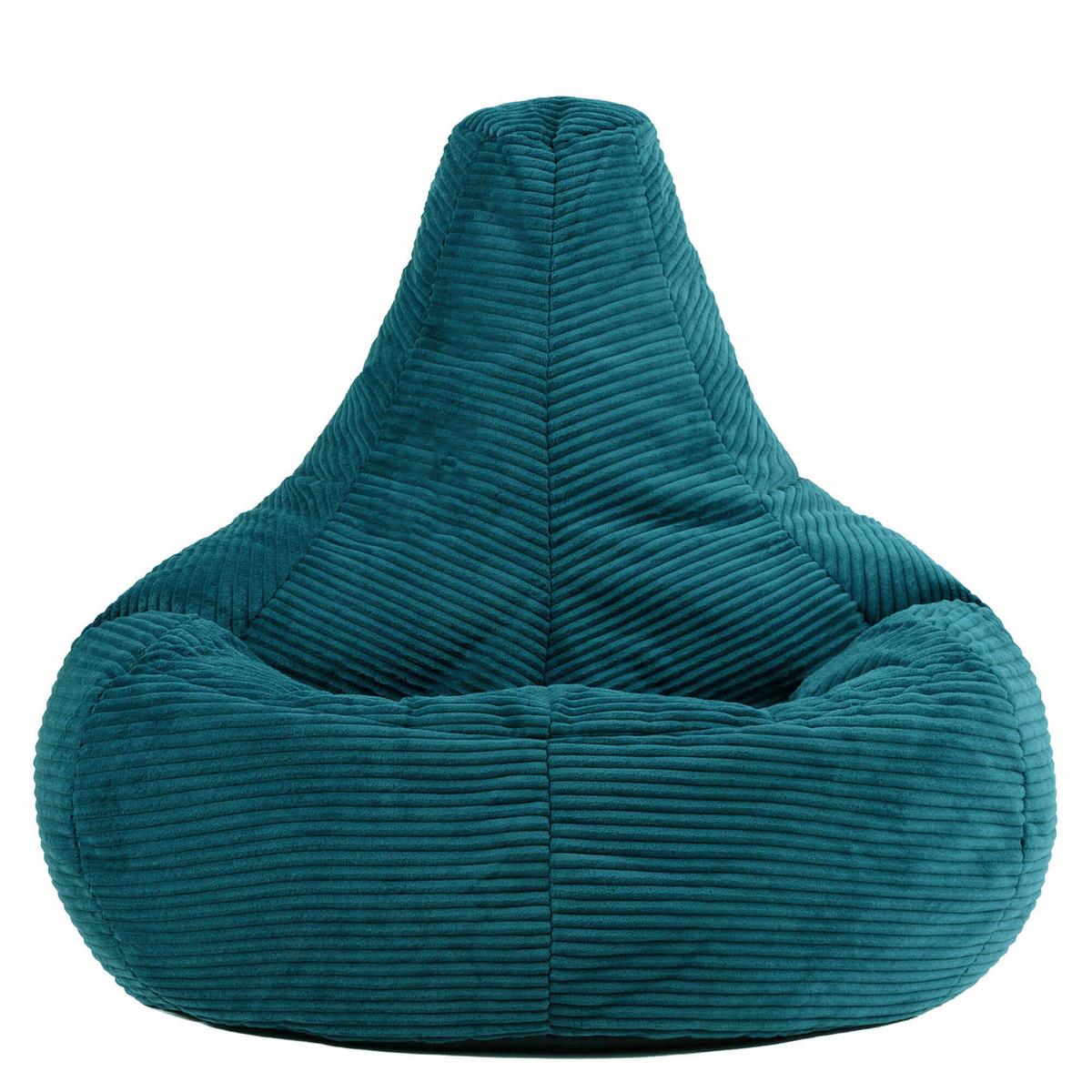 SITZSACK Sessel aus Cord 2-tlg. - Grün, Textil (82/76/82cm) - icon