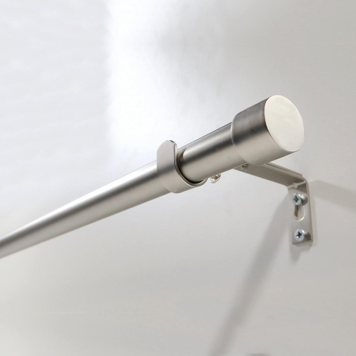 GARDINENSTANGE ausziehbar 160-310cm 1-Lauf Flexa - Silberfarben, Metall (160cm) - Deco-Raum