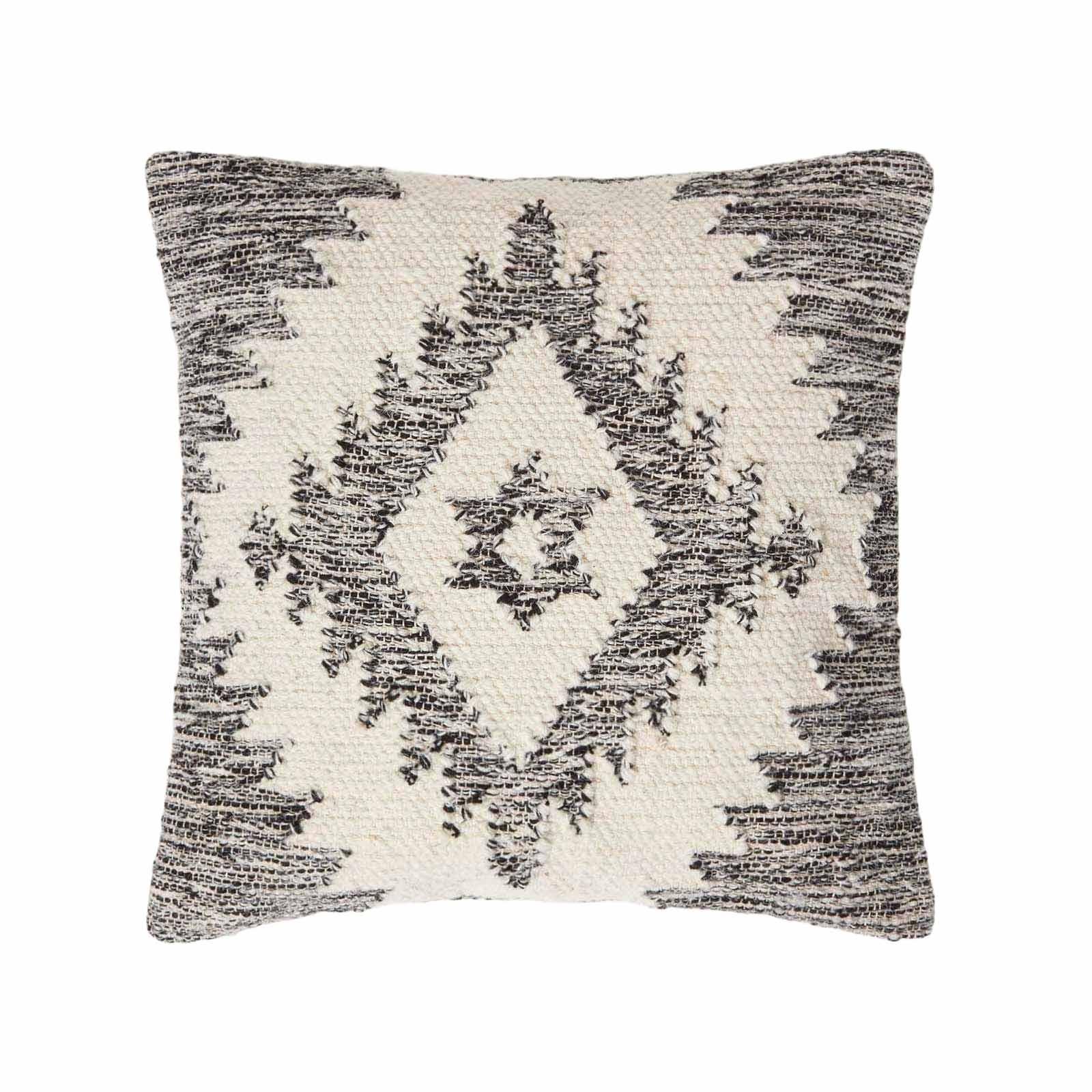 KELIM-KISSEN Karu 45/45 cm - Grau, Textil (45/45cm) - Homescapes
