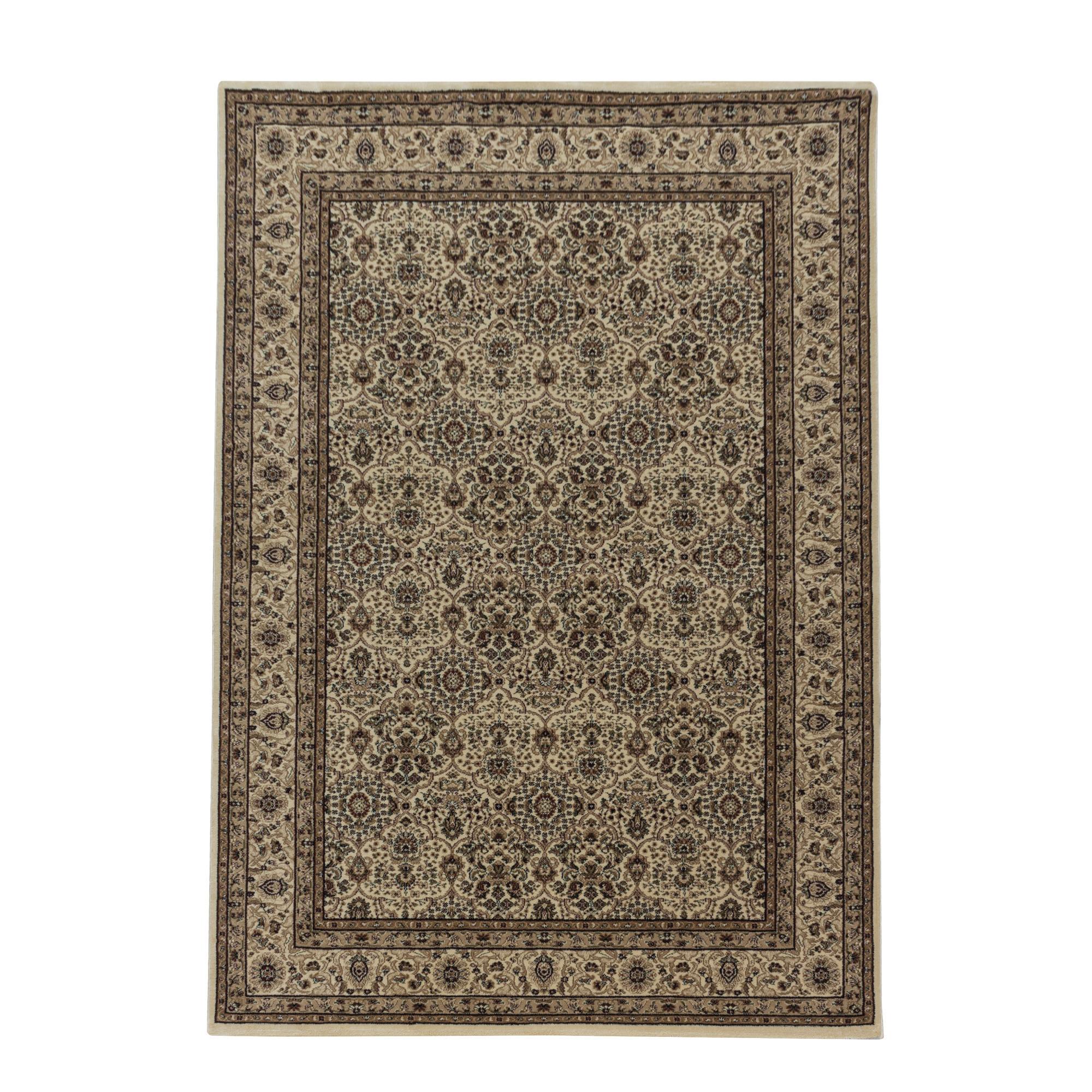 TEPPICH Kurzflor GEISLER in Beige, orientalisch, aus Polypropylen, 120 x 170 cm - Beige, Textil (170/120cm) - KADIMA DESIGN