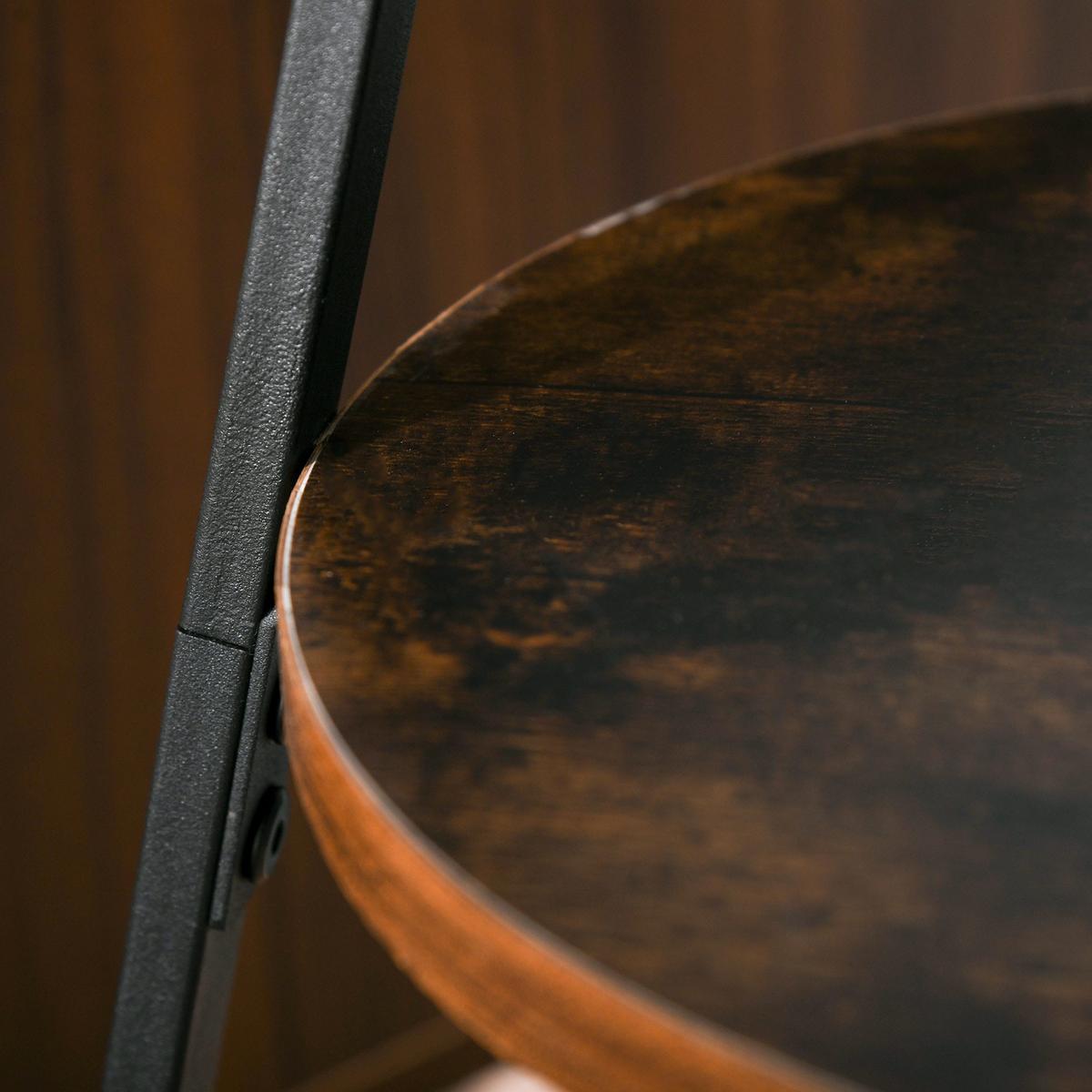 KLEIDERSTÄNDER - Braun, Metall (45/180/45cm) - HOMCOM