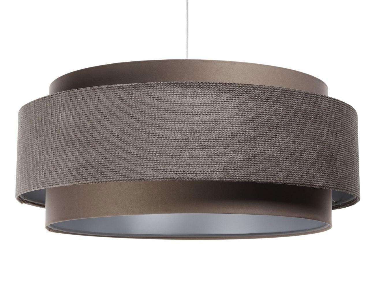 HÄNGELEUCHTE Grün 60/25 cm - Braun, Kunststoff (60/1.9/25cm) - ONZENO