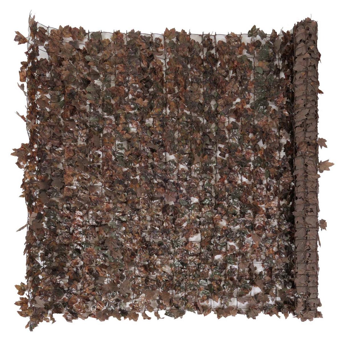 BALKONSICHTSCHUTZ BLATT Braun - Braun, Kunststoff (500/100cm) - MCW