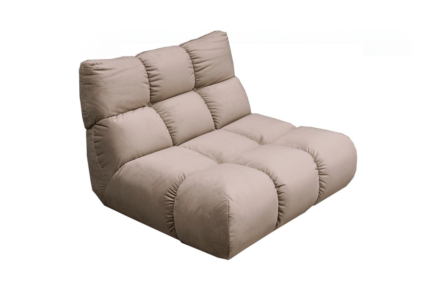 DREHSESSEL VIVIEN Braun Velvet Drehbar (360°) - Schwarz/Braun, Kunststoff/Textil (112/85/108cm) - KAWOLA