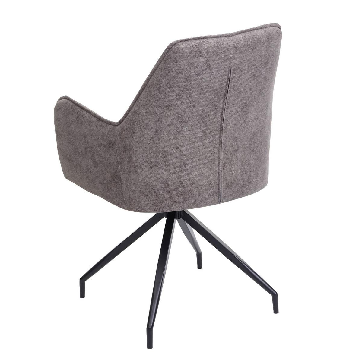 ESSZIMMERSTUHL Grau - Dunkelgrau/Grau, Textil (59/91/60cm) - MCW