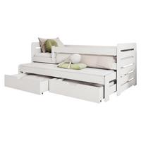 JUGENDBETT Tomas II - Weiß, Holz (90/200cm) - MIRJAN24