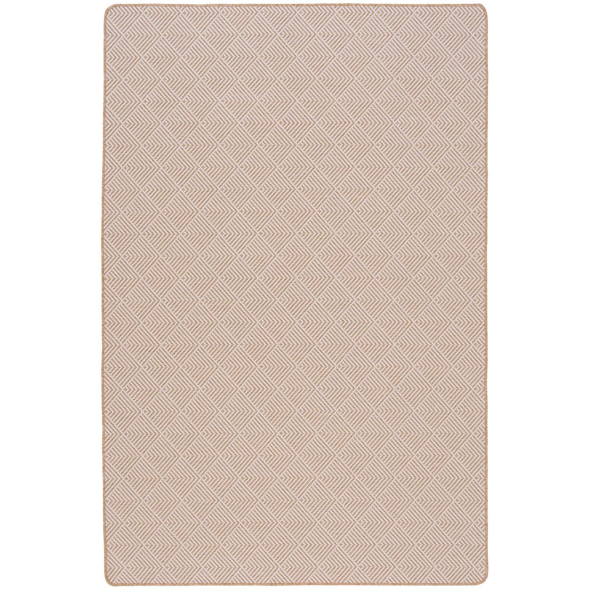 IN- UND OUTDOOR TEPPICH BEIDSEITIG NEWPORT MODERN - Nussbaumfarben, Textil (100/100cm) - Snapstyle