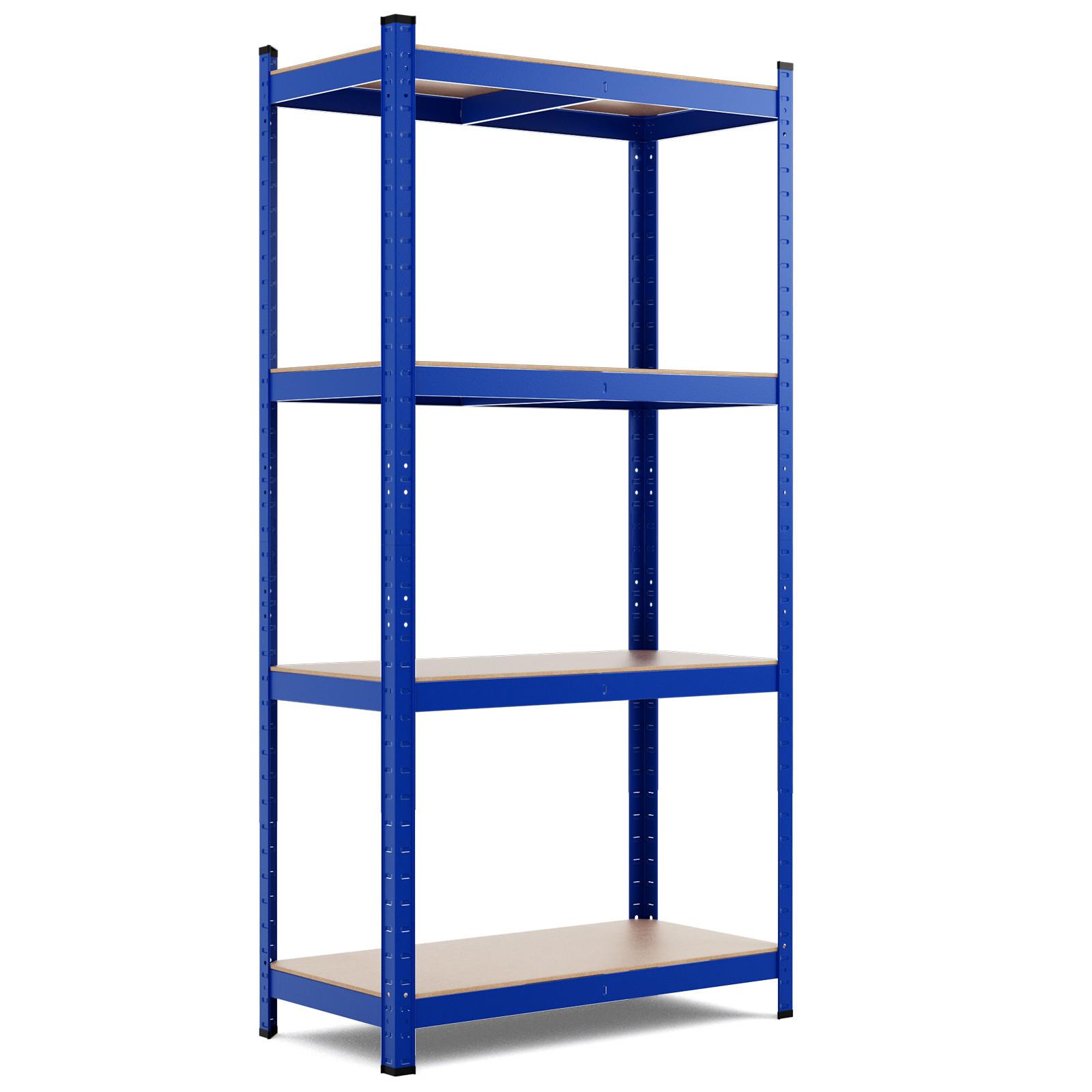 LAGERRGAL Blau - Blau, Holz (80/160/40cm) - COSTWAY