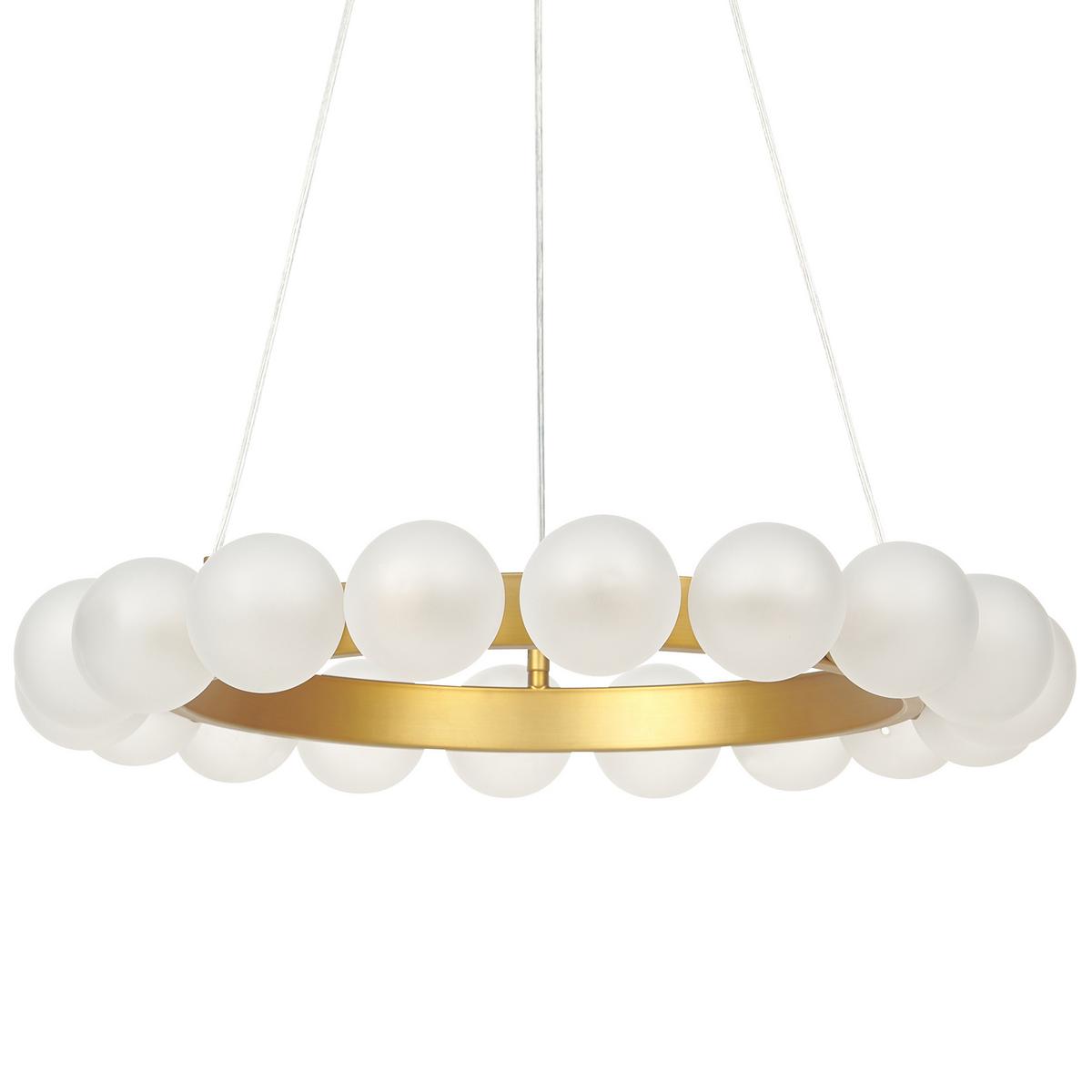 KRONLEUCHTER Georges 59/59/146 cm - Goldfarben, Metall (59/59/146cm) - Beliani