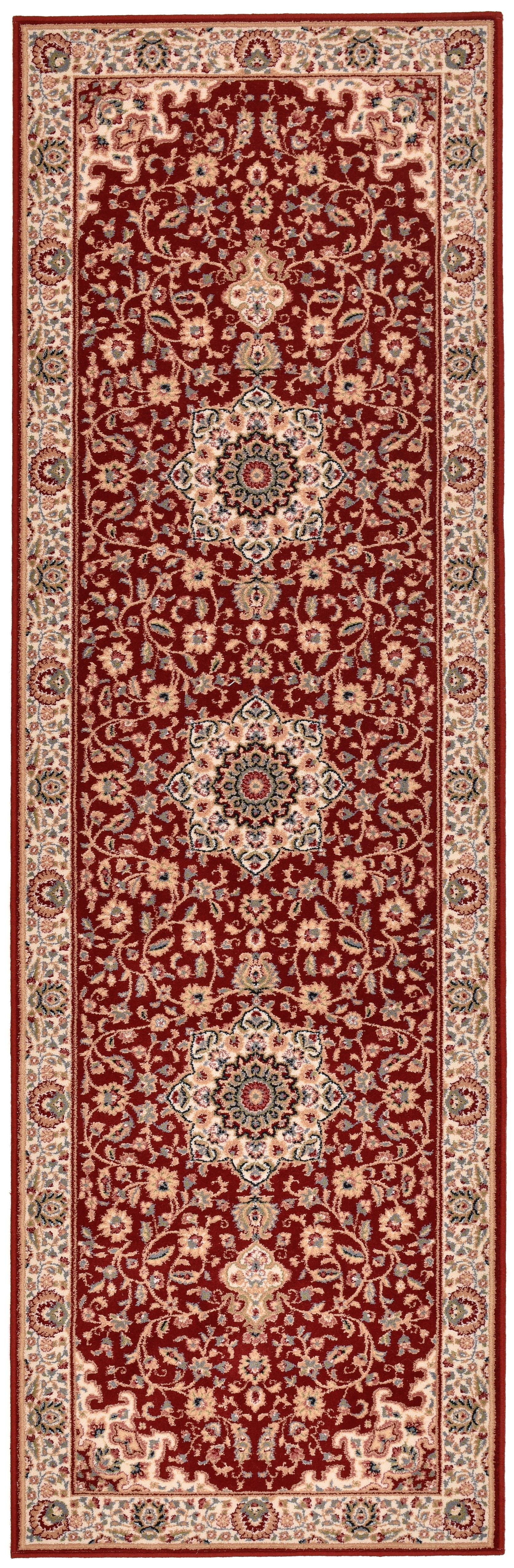 ORIENTTEPPICH Dolna 80x250 cm - Rot, Textil (80/250cm) - THEKO