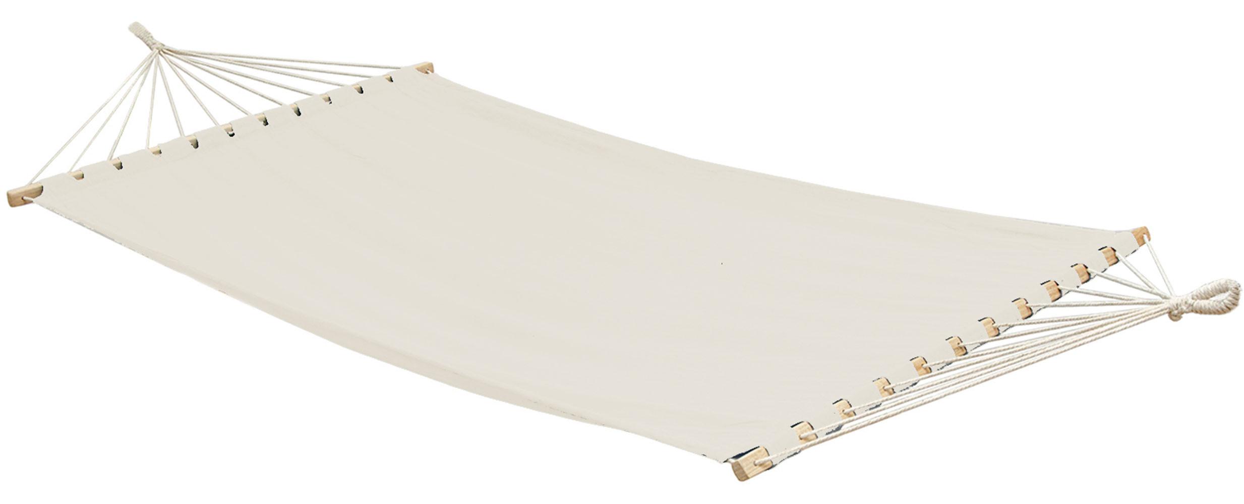 XXL-HÄNGEMATTE für 2 Personen bis 150kg, 200/120 cm, Beige - Beige, Textil (120/2.5/200cm) - Amanka