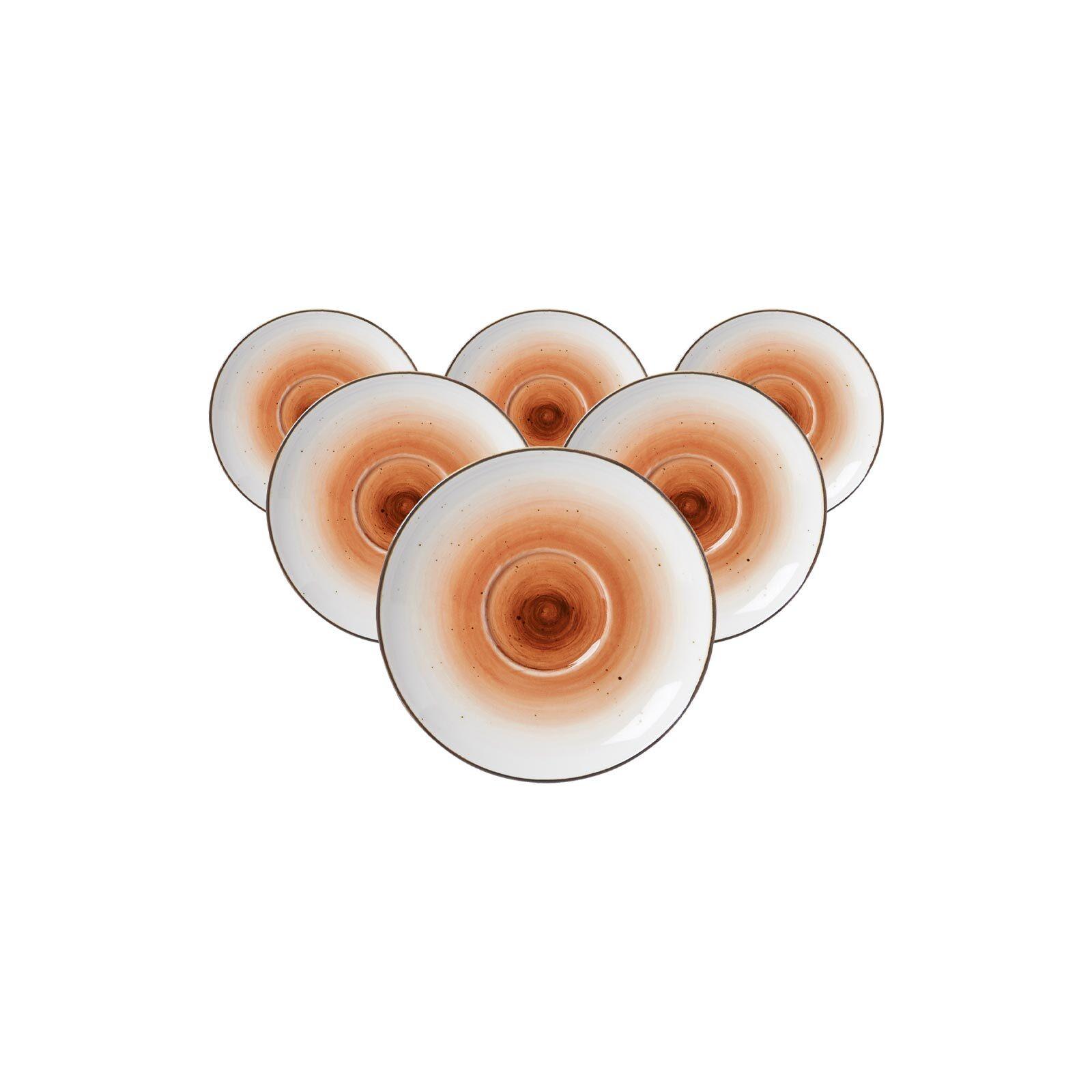 ESPRESSOUNTERTASSEN Cosmo orange ø 11 cm 6er Set - Orange, Keramik (11cm) - Ritzenhoff Breker