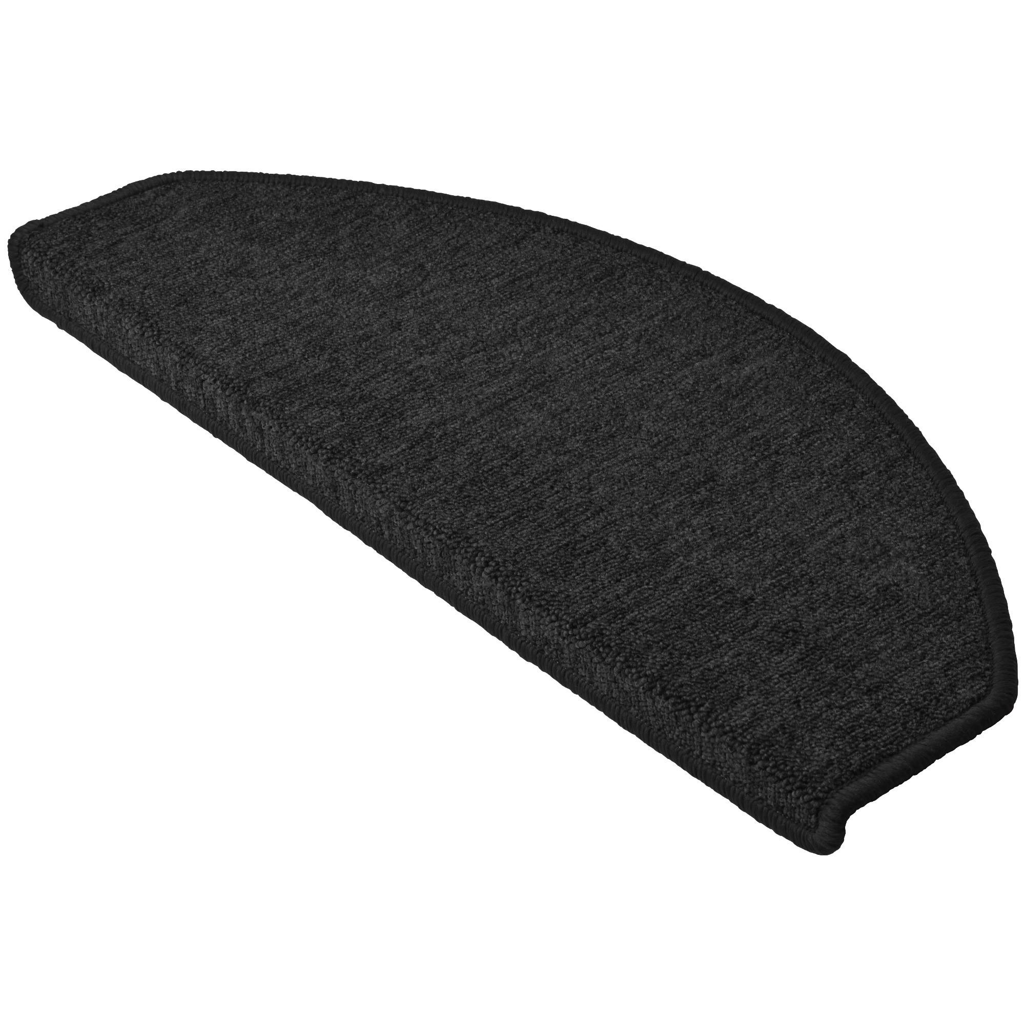 STUFENMATTE ProStair 65/28 cm Anthrazit 15tlg - Anthrazit, Textil (65/25/1cm) - Beautissu 