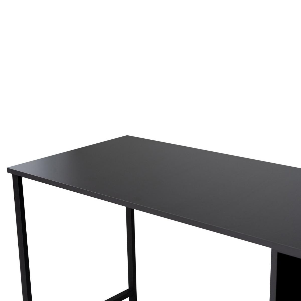 DOPPELSCHREIBTISCH - twin 240/60/74 cm - Anthrazit, Holzwerkstoff (71/60/74cm) - Calicosy