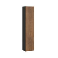 HÄNGESÄULE Elena Holz und Schwarz - Schwarz, Holzwerkstoff (30/140/26cm) - Petits-meubles