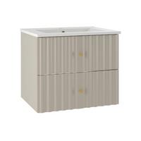 WASCHTISCH 60cm Izae Kaschmir - Beige, Holzwerkstoff (60/50/45.8cm) - Petits-meubles