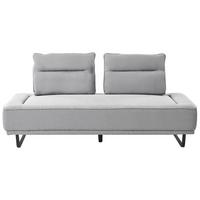 3-SITZER-SOFA Stoff Grau Faxen - Grau, Textil (184/86/90cm) - Beliani