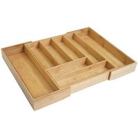 BESTECKKASTEN AUSZIEHBAR Holz - Braun, Holz (58/6/45cm) - MCW