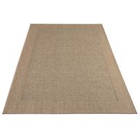 FLACHWEBTEPPICH, mit Bordüre, Beige, 80 x 150 cm - Beige, Textil (150/80cm) - KADIMA DESIGN