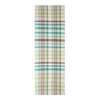 TEPPICHLÄUFER Wilson, Baumwolle kariert 66/200 cm - Multicolor, Textil (66/200cm) - Homescapes