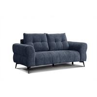 SOFA SALVINI 2,5-Sitzer, dunkelblau - Dunkelblau, Holz/Textil (206/88/99cm) - Wozimo