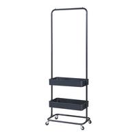 GARDEROBENSTÄNDER Kumad - Schwarz, Metall (58/174.5/36cm) - [en.casa]